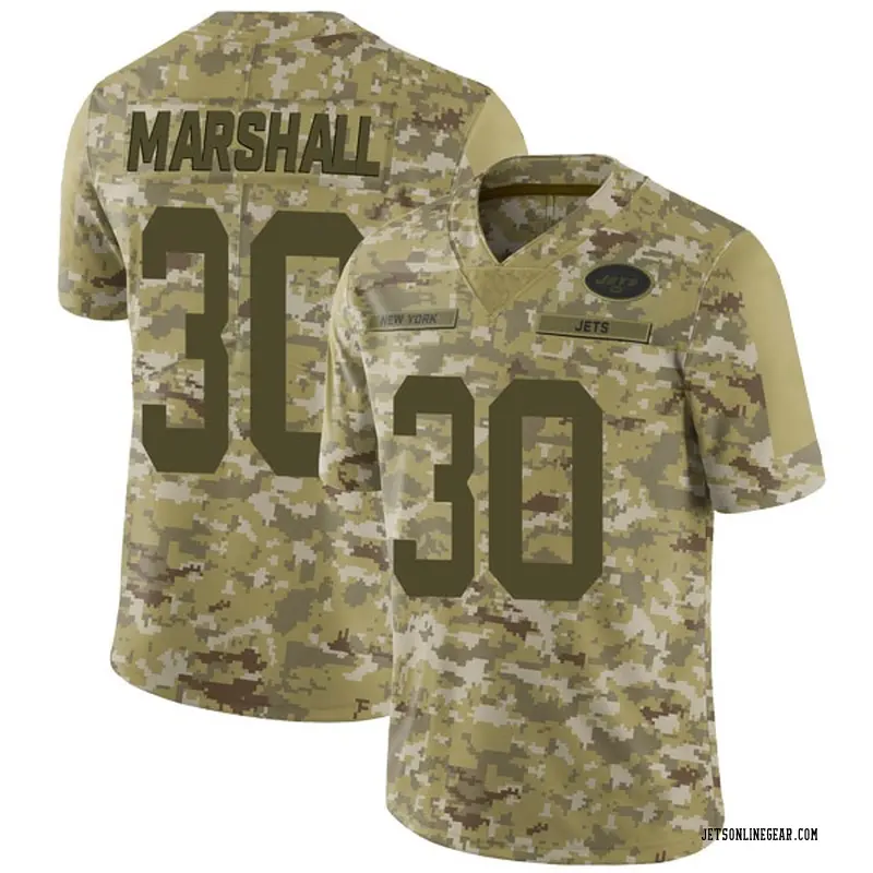 jets marshall jersey